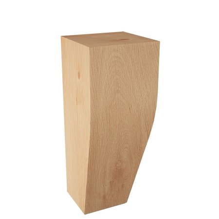 DESIGNS OF DISTINCTION Stratford Bun Foot - Red Oak 01705110AK1